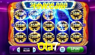 Jackpots e promoções na Ola7