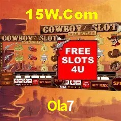 Slots com jackpots e giros grátis na Ola7